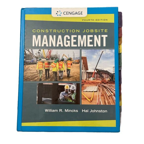 Construction Jobsite Management by William R. Mincks and Hal Johnston 2020 - Picture 1 of 9